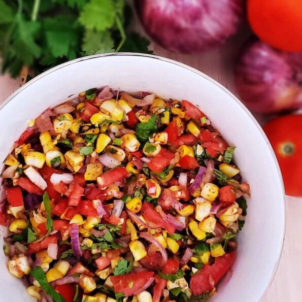 Fire Roasted Corn Salsa